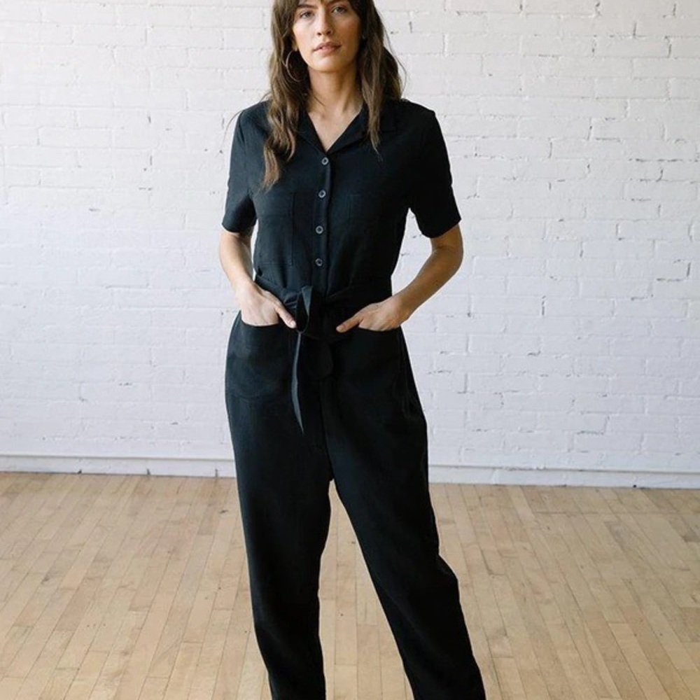 The Finn Jumpsuit | Black - XS | Tradlands
